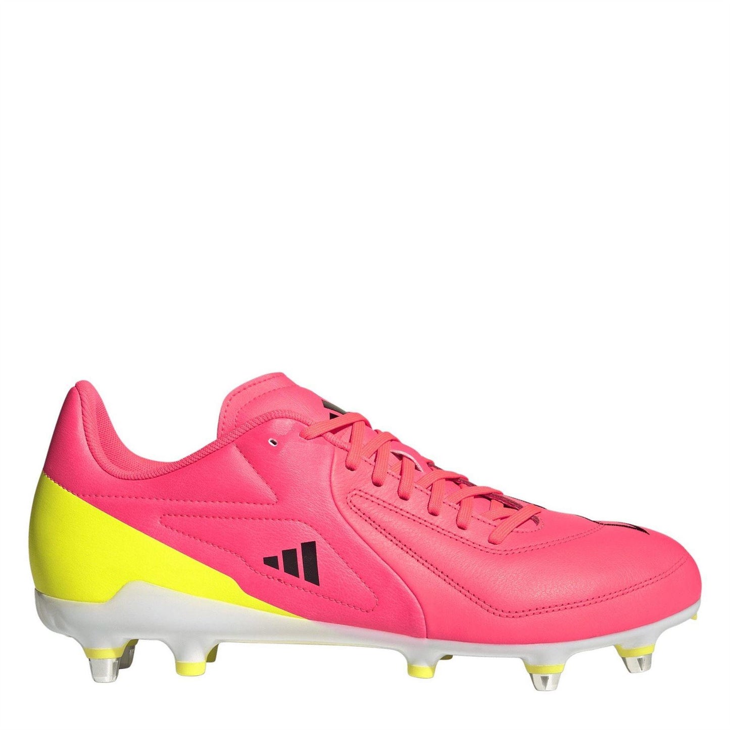 Solar-Turbo - Front - Adidas Mens Adizero Soft Ground Rugby Boots