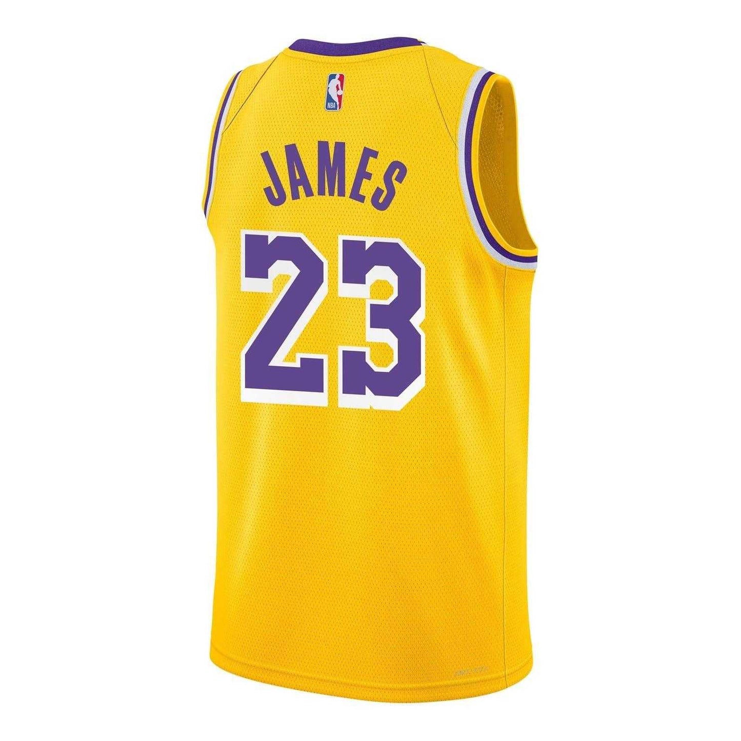 Lakers Purple - Back - Los Angeles Lakers Childrens-Kids Nike Basketball Jersey