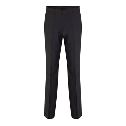 Dark Blue - Side - Hugo Mens Hesten Structured Shoulder Suit