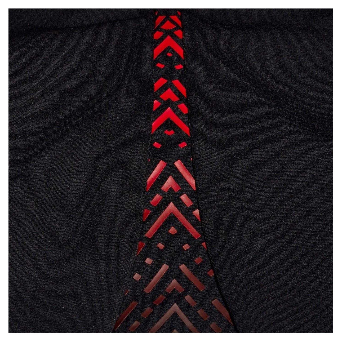 Black-Red - Lifestyle - Speedo Womens-Ladies Aztec One Piece Swimsuit