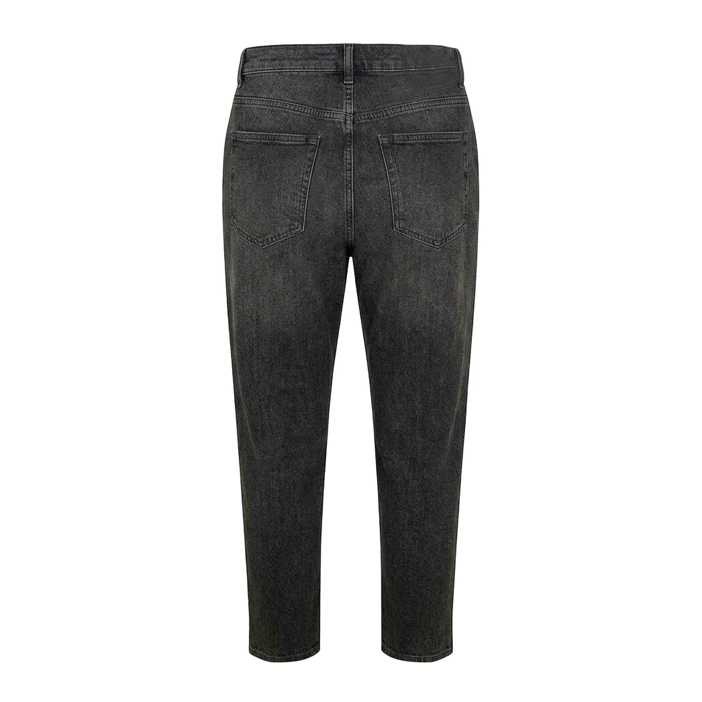 Medium Grey - Back - Boss Mens Denim 5 Pockets Slim Jeans