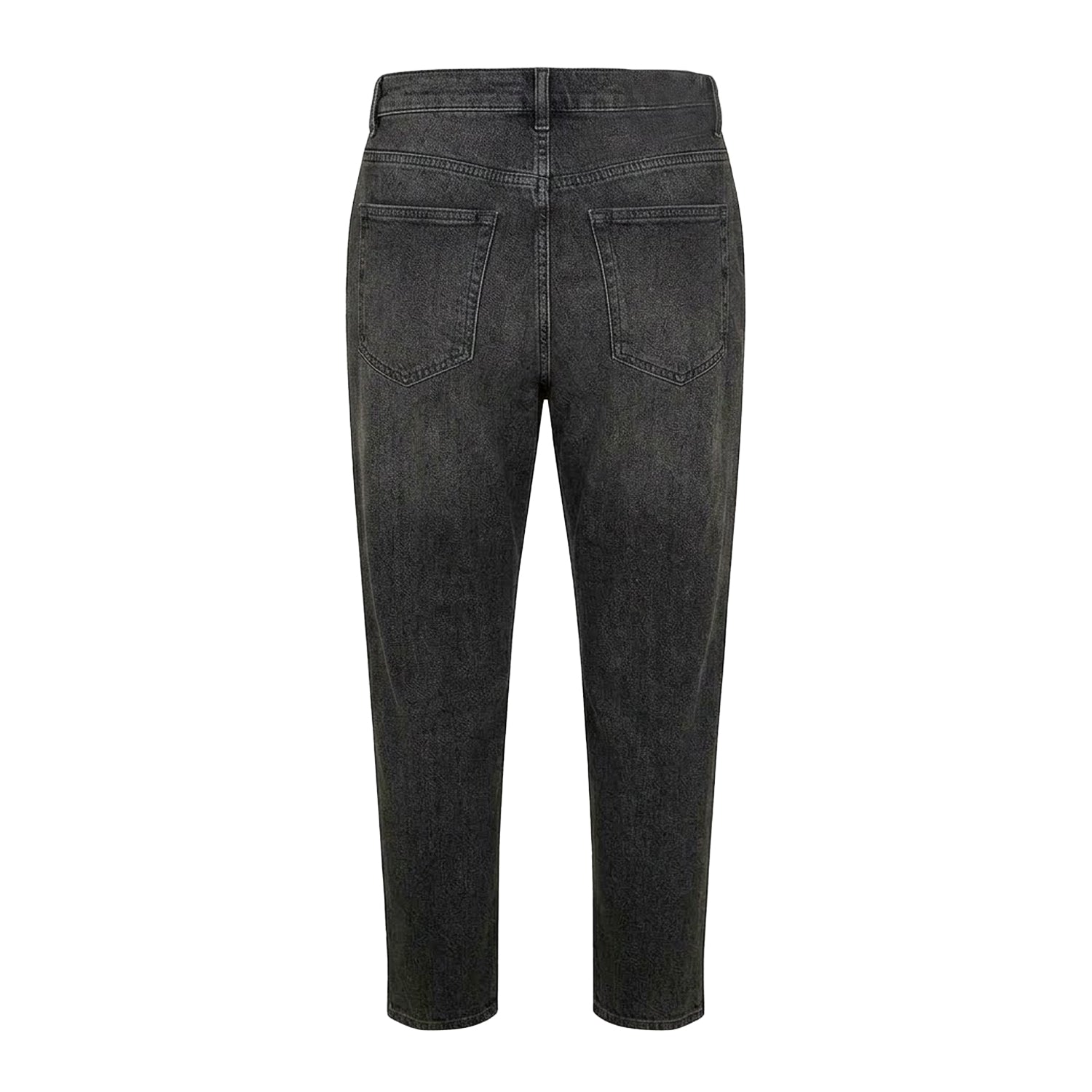 Medium Grey - Back - Boss Mens Denim 5 Pockets Slim Jeans