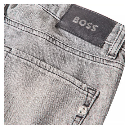 Black - Side - Boss Mens Delaware Slim Jeans