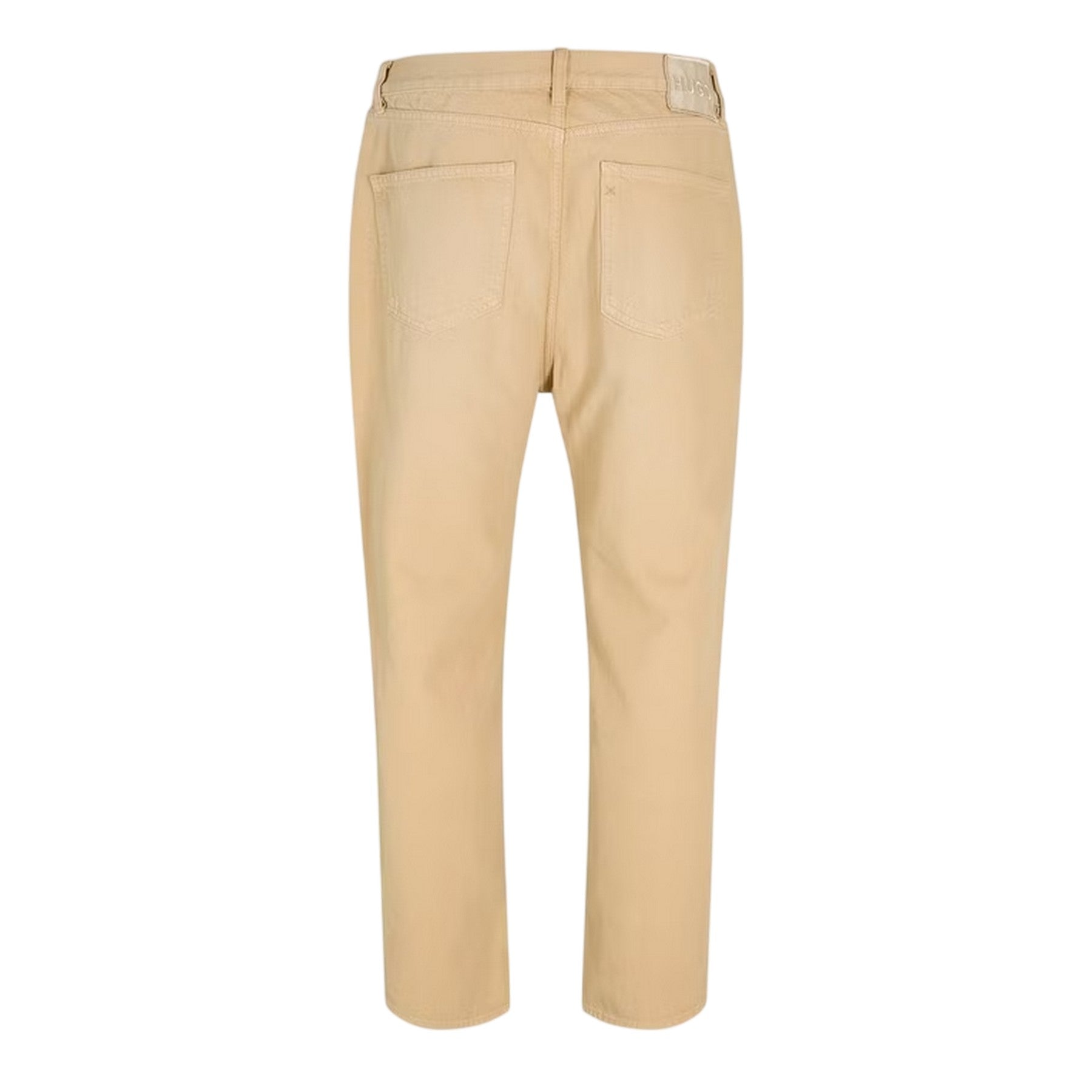 Medium Beige - Back - Boss Mens Jonah Denim Slim Jeans