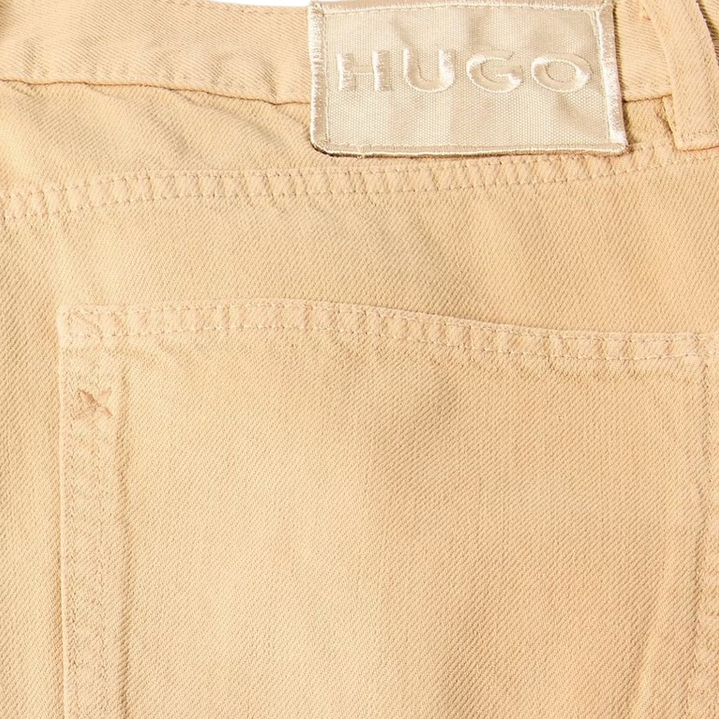 Medium Beige - Side - Boss Mens Jonah Denim Slim Jeans