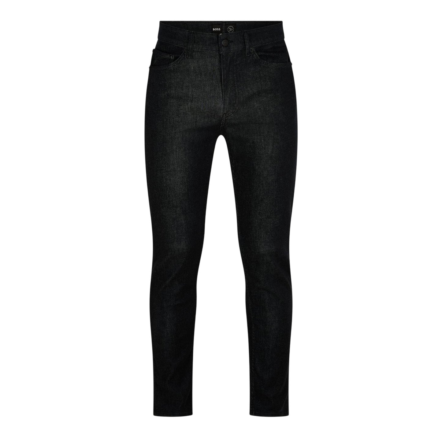 Dark Blue - Front - Boss Mens P-Taber Denim Slim Jeans
