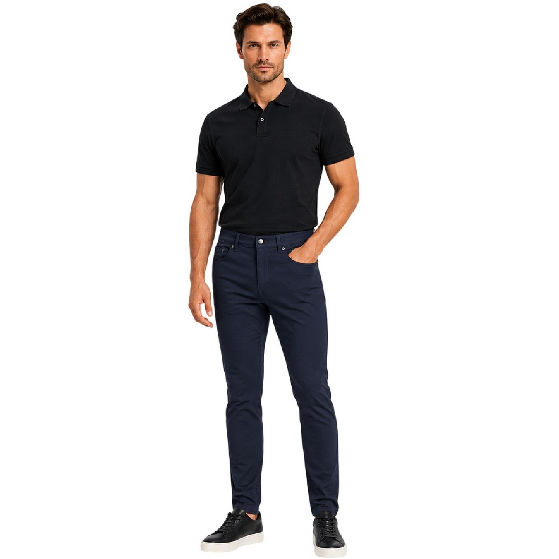 Navy - Lifestyle - Boss Mens Taber Plain Slim Jeans