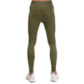 Khaki Green - Back - Skins Mens Series-5 Long Tights
