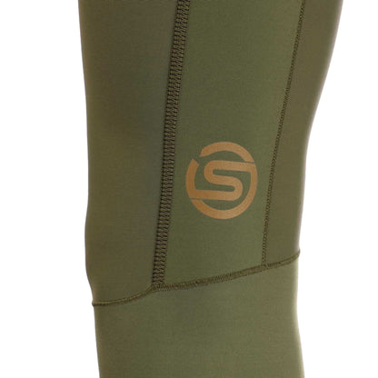 Khaki Green - Lifestyle - Skins Mens Series-5 Long Tights