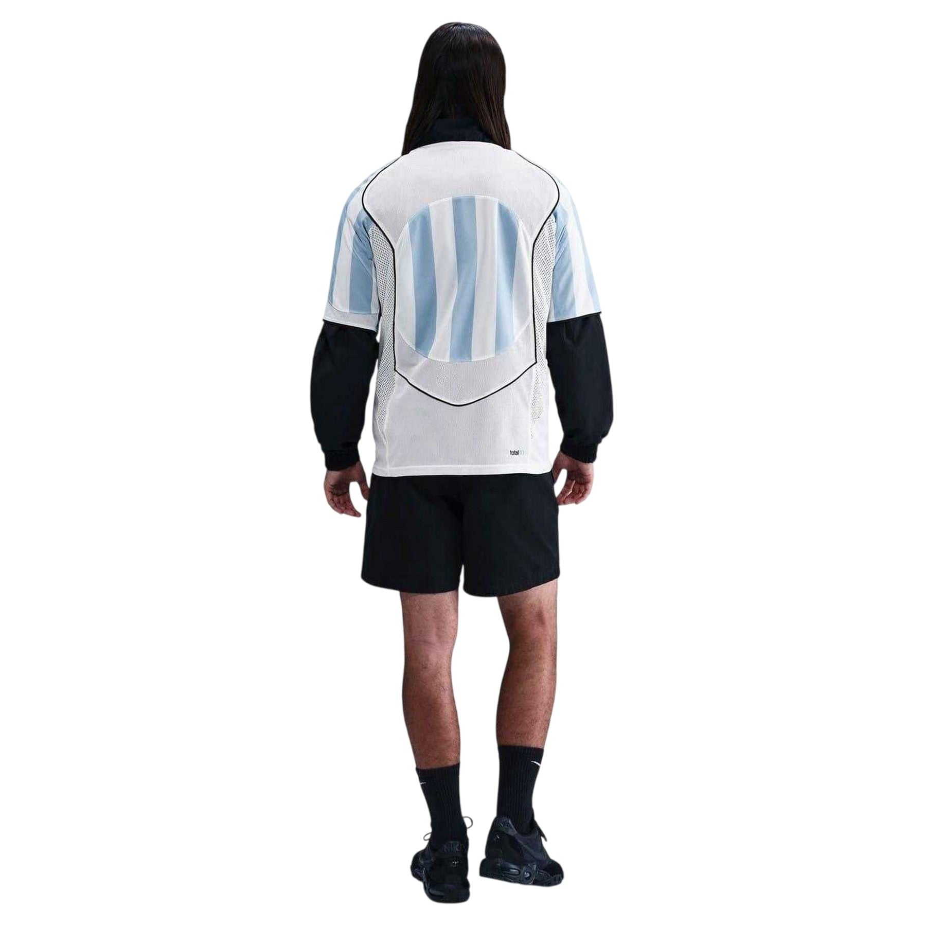 White-Blue - Back - Nike Mens Total 90 Energy Football Shirt