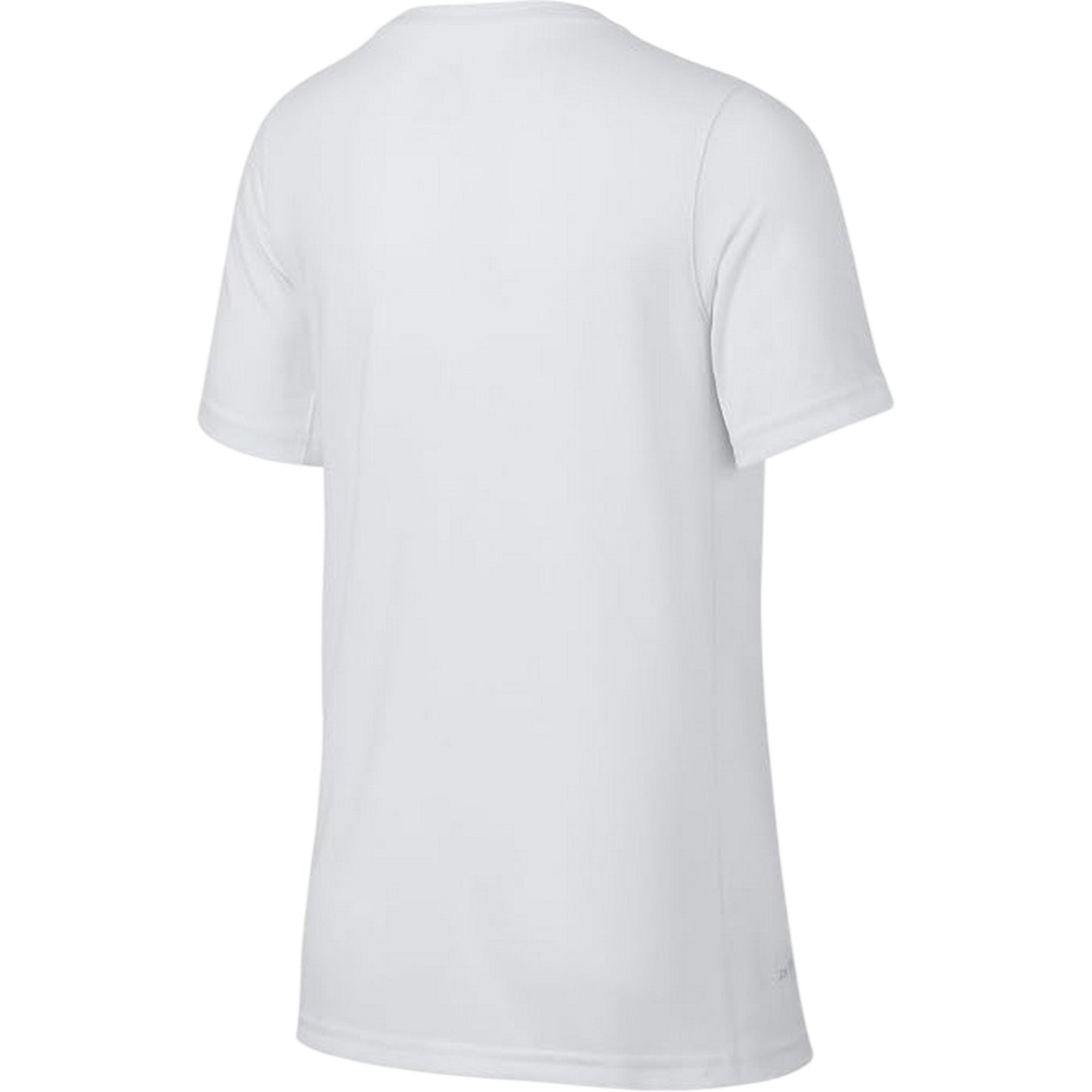 White - Back - Nike Childrens-Kids Swoosh T-Shirt