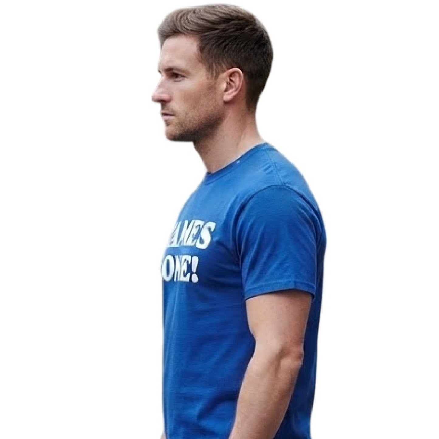 Blue - Side - AWD Mens Games Gone T-Shirt