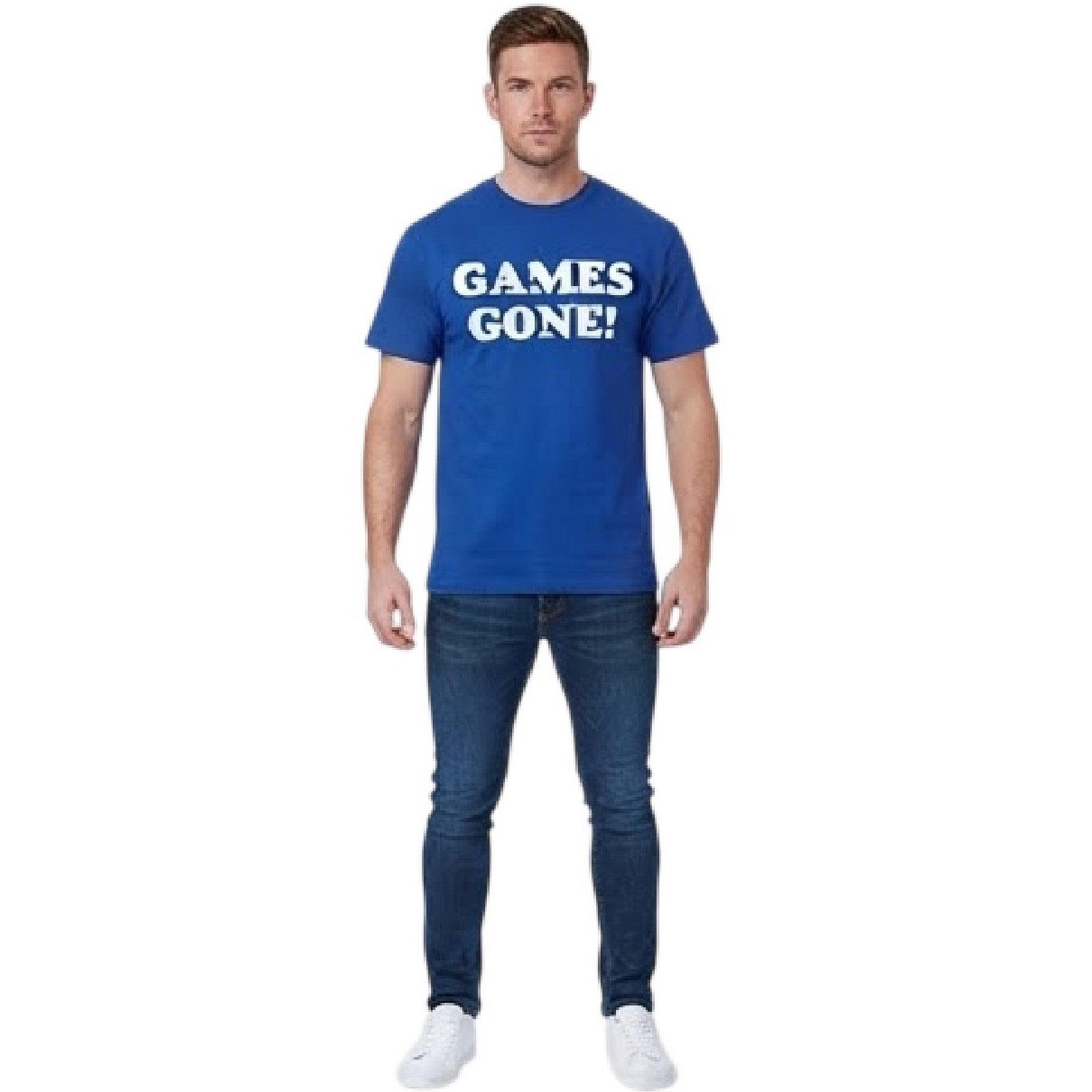 Blue - Lifestyle - AWD Mens Games Gone T-Shirt