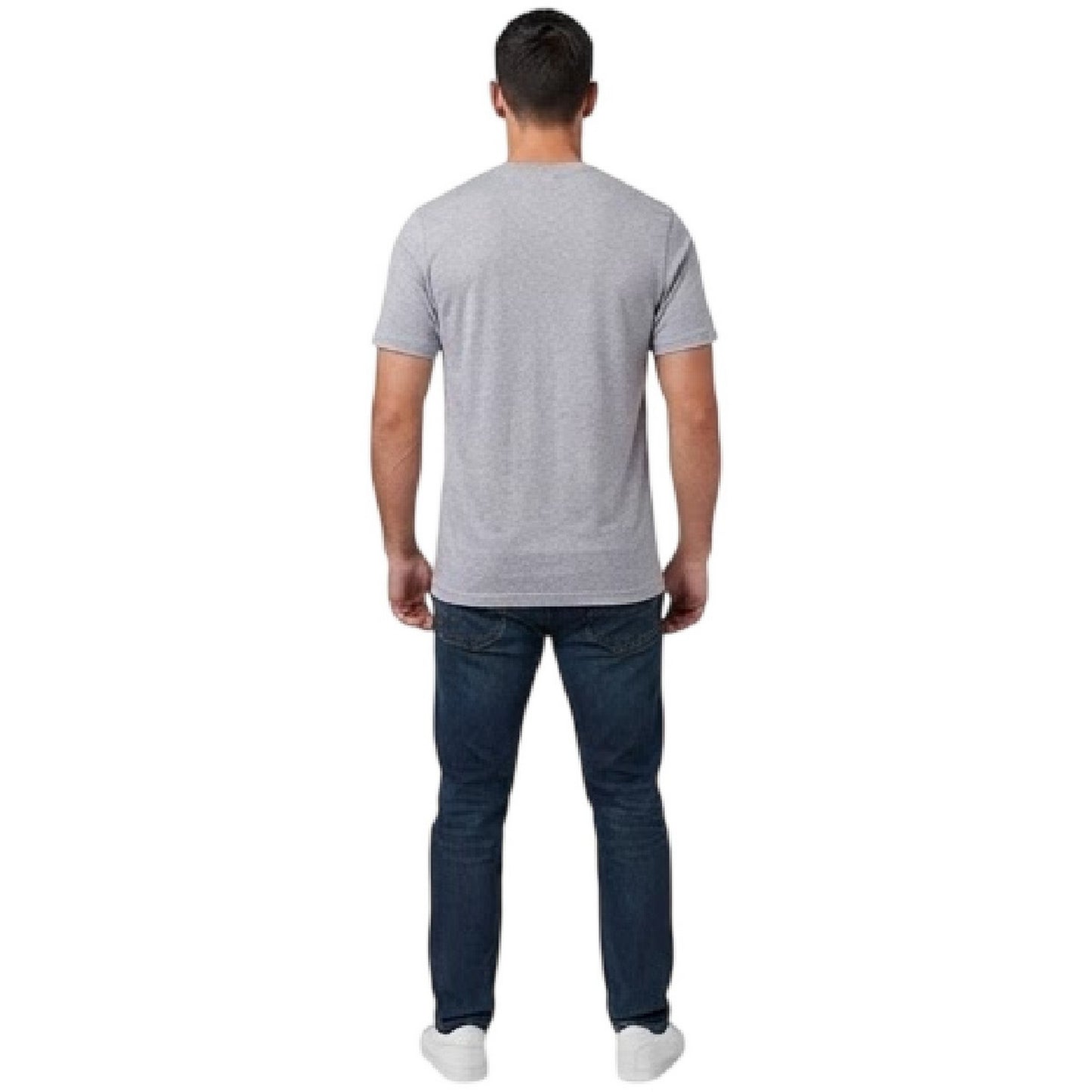 Grey - Back - AWD Mens Games Gone T-Shirt