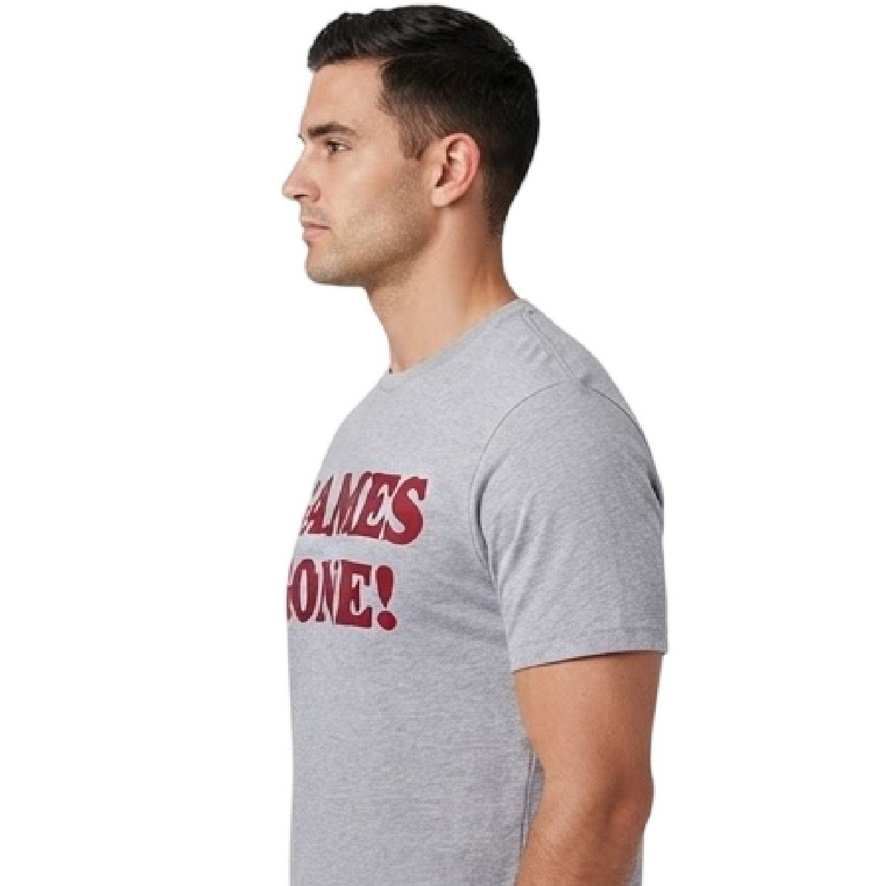 Grey - Side - AWD Mens Games Gone T-Shirt