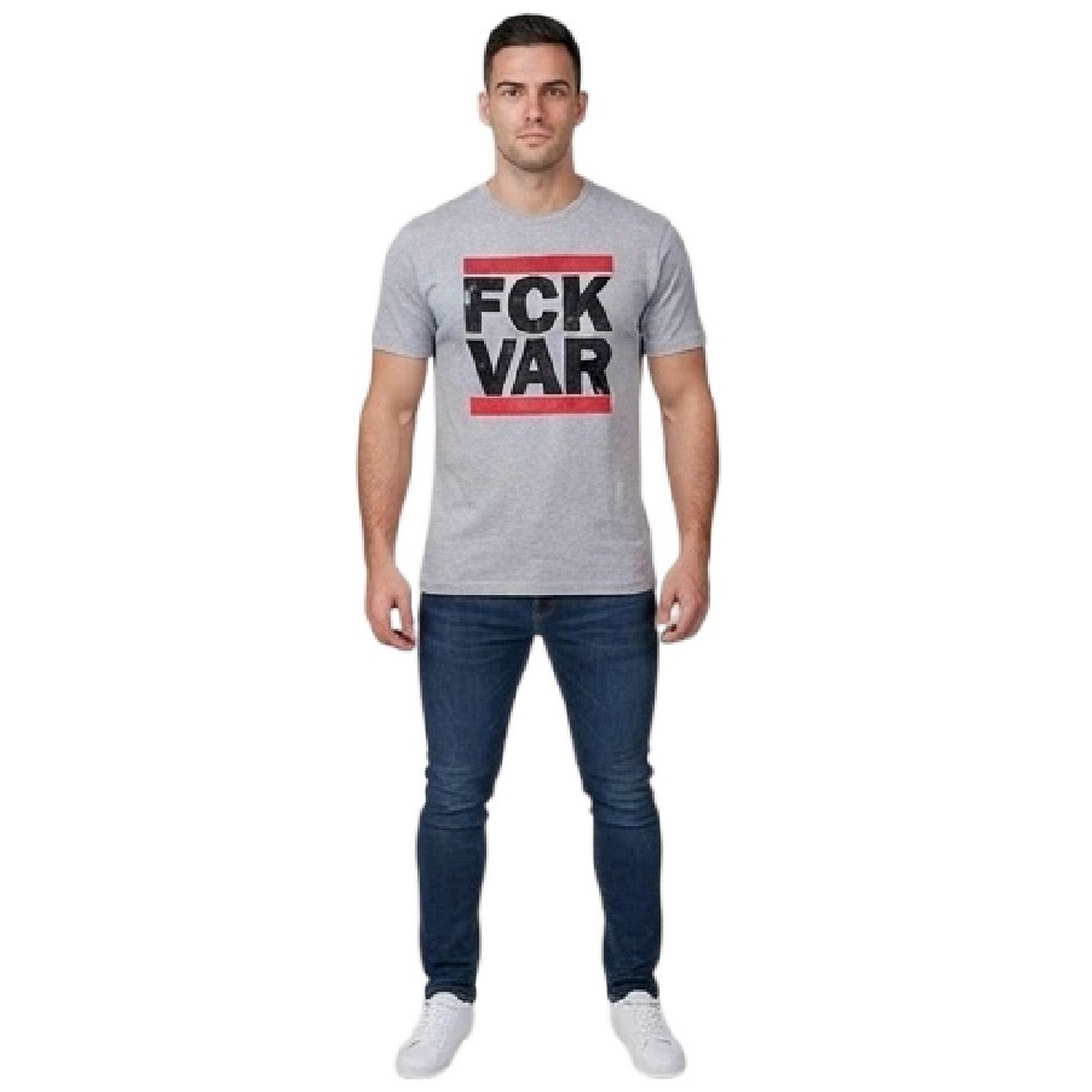 Grey - Side - AWD Mens Fck Var T-Shirt