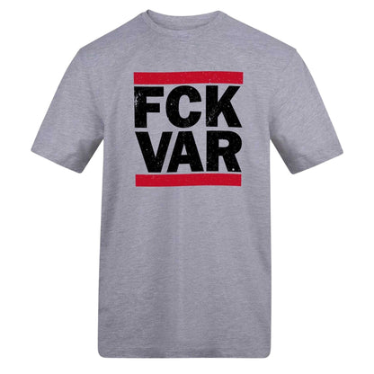 Grey - Front - AWD Mens Fck Var T-Shirt