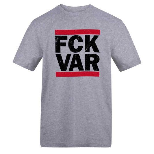 Grey - Front - AWD Mens Fck Var T-Shirt