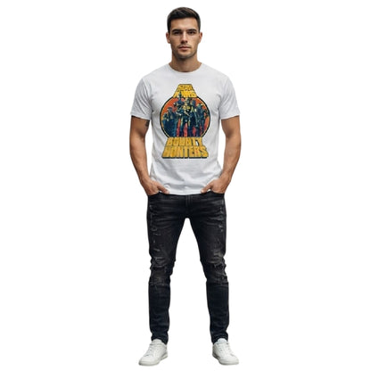 Grey - Side - Star Wars: Bounty Hunter Unisex Adult T-Shirt