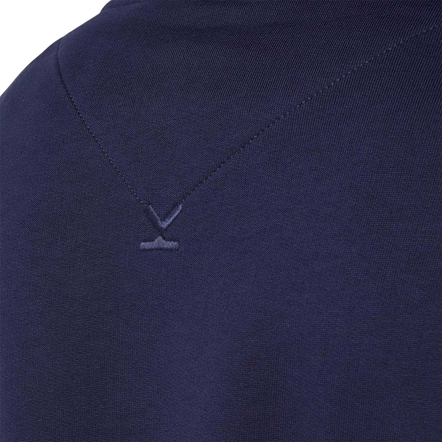 Blue - Side - Kenzo Mens Logo Hoodie