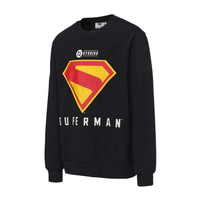 Black - Lifestyle - Superman Mens Logo Sweatshirt