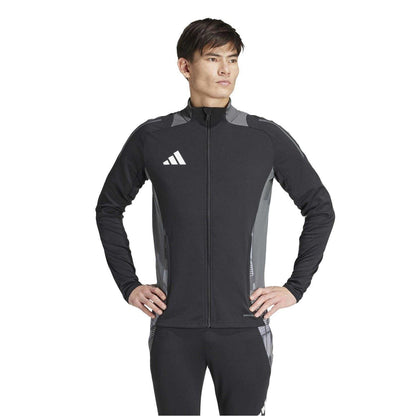 Black-Dark Grey - Lifestyle - Adidas Mens Tiro 24 Competition Training Tracksuit Top