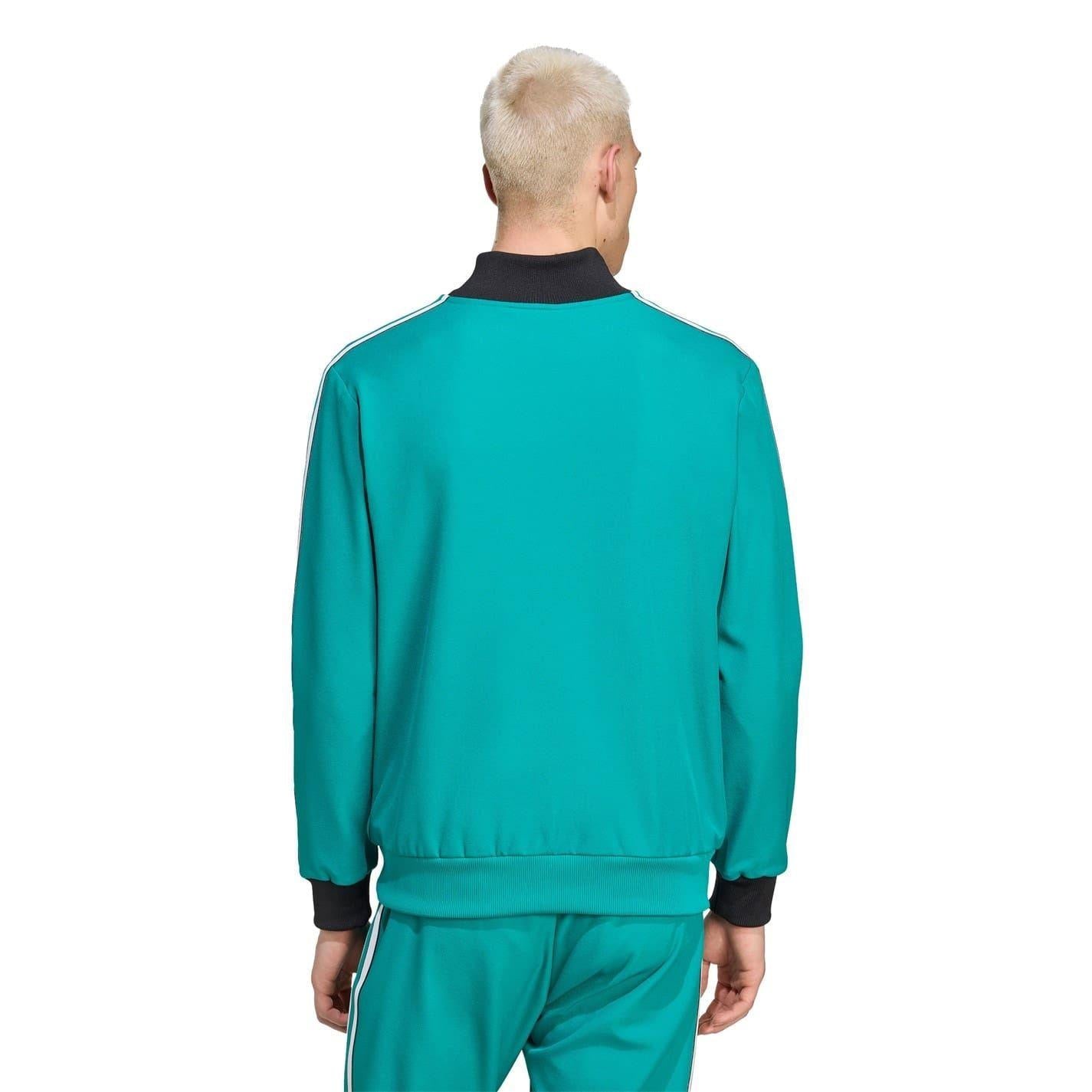 Green - Back - Adidas Mens Terrace Icons Liverpool FC Track Top