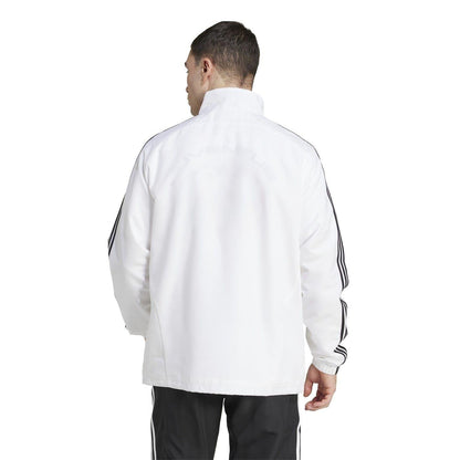 White-Black - Back - Adidas Mens Juventus Track Jacket