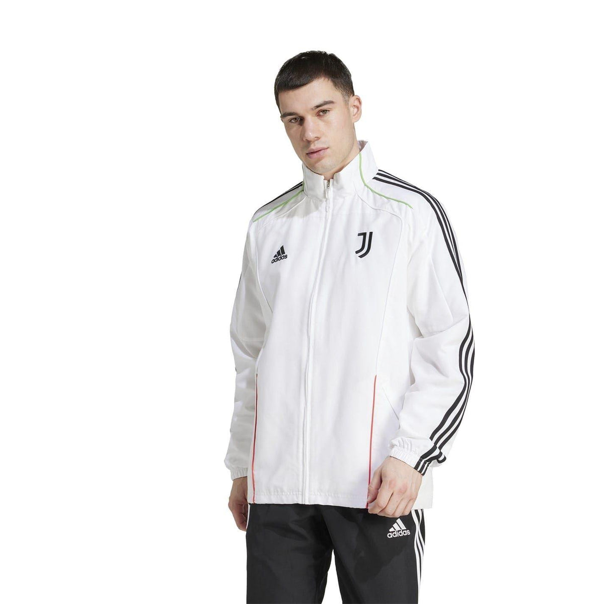 White-Black - Lifestyle - Adidas Mens Juventus Track Jacket