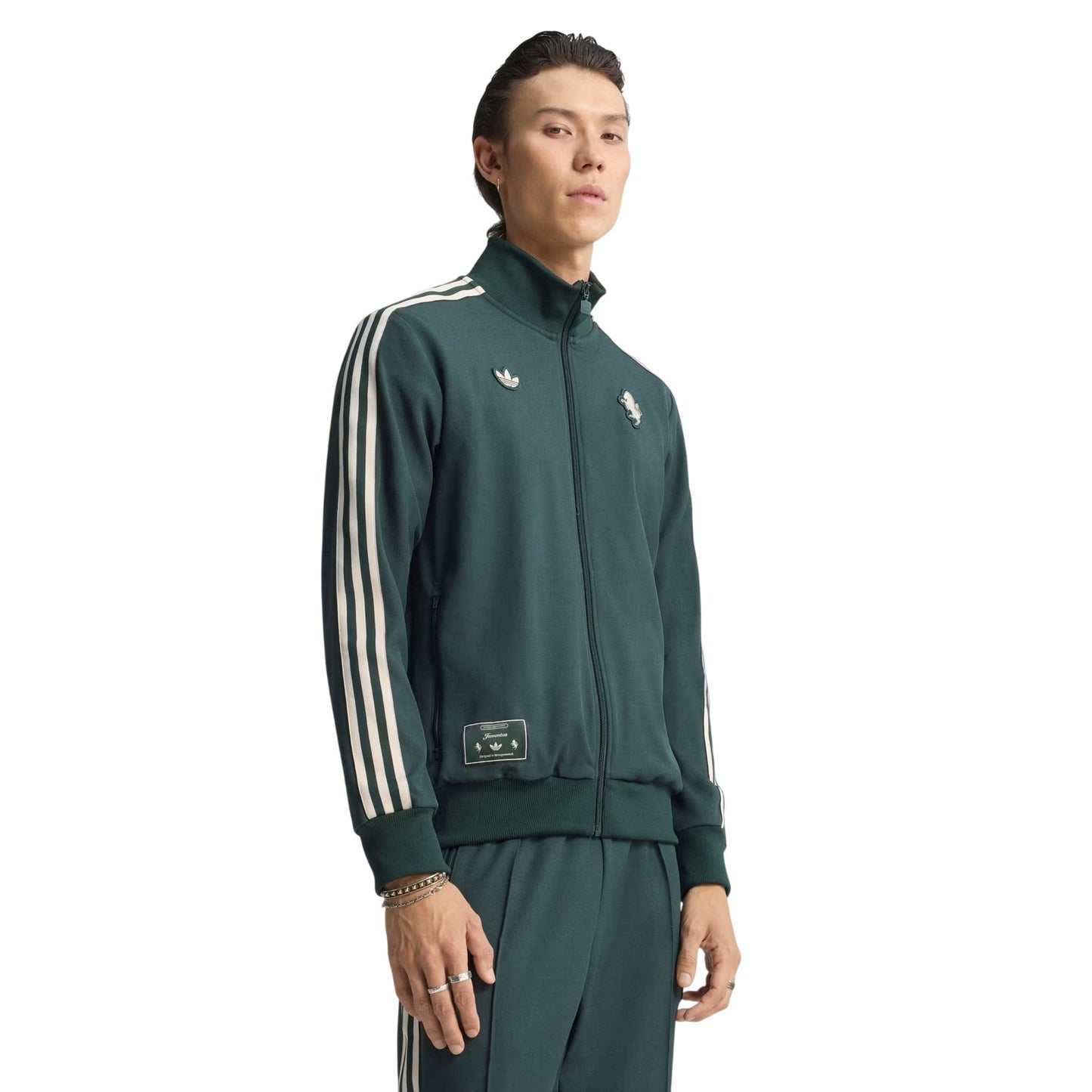 Green - Pack Shot - Adidas Mens Juventus FC Track Top