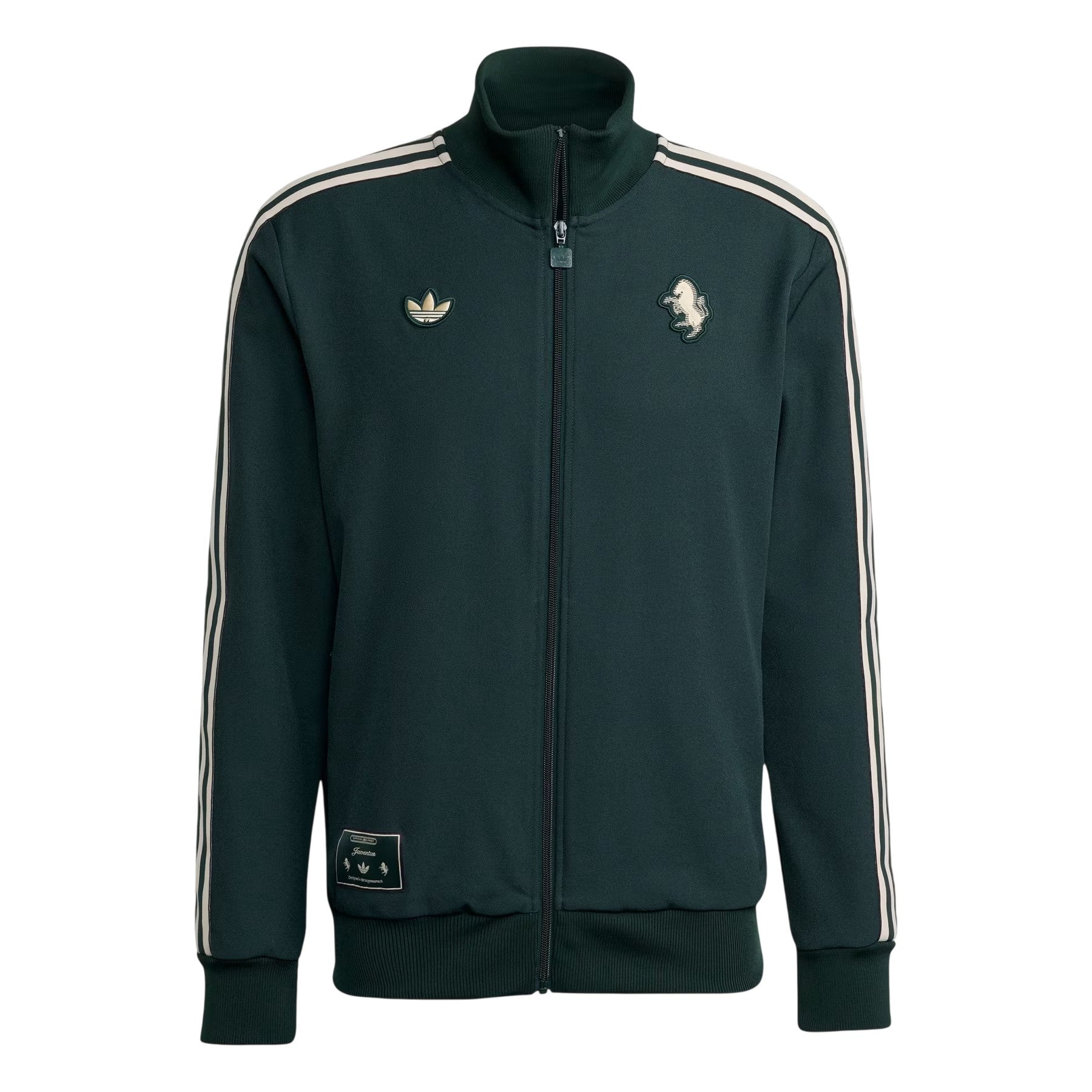 Green - Front - Adidas Mens Juventus FC Track Top
