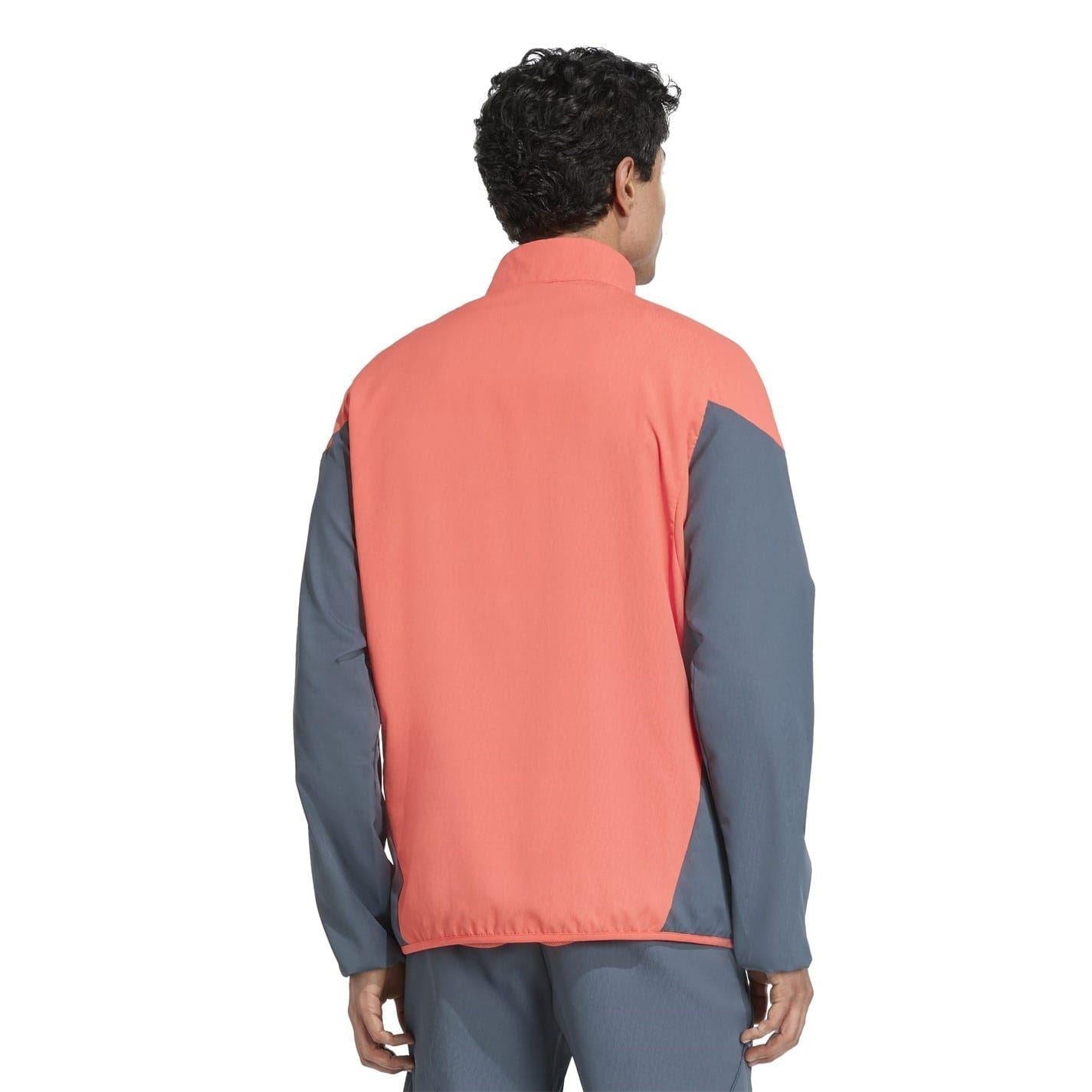 Orange - Back - Adidas Mens Tiro 25 Competition FC Bayern Munich Track Jacket