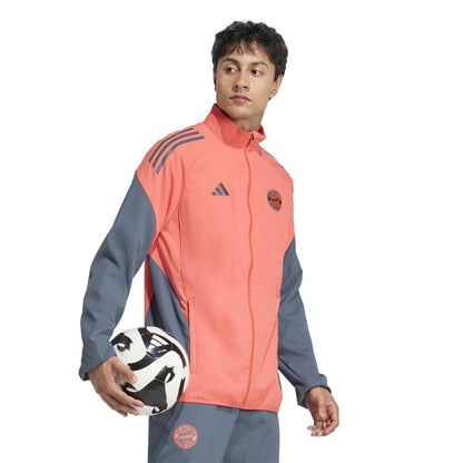 Orange - Lifestyle - Adidas Mens Tiro 25 Competition FC Bayern Munich Track Jacket
