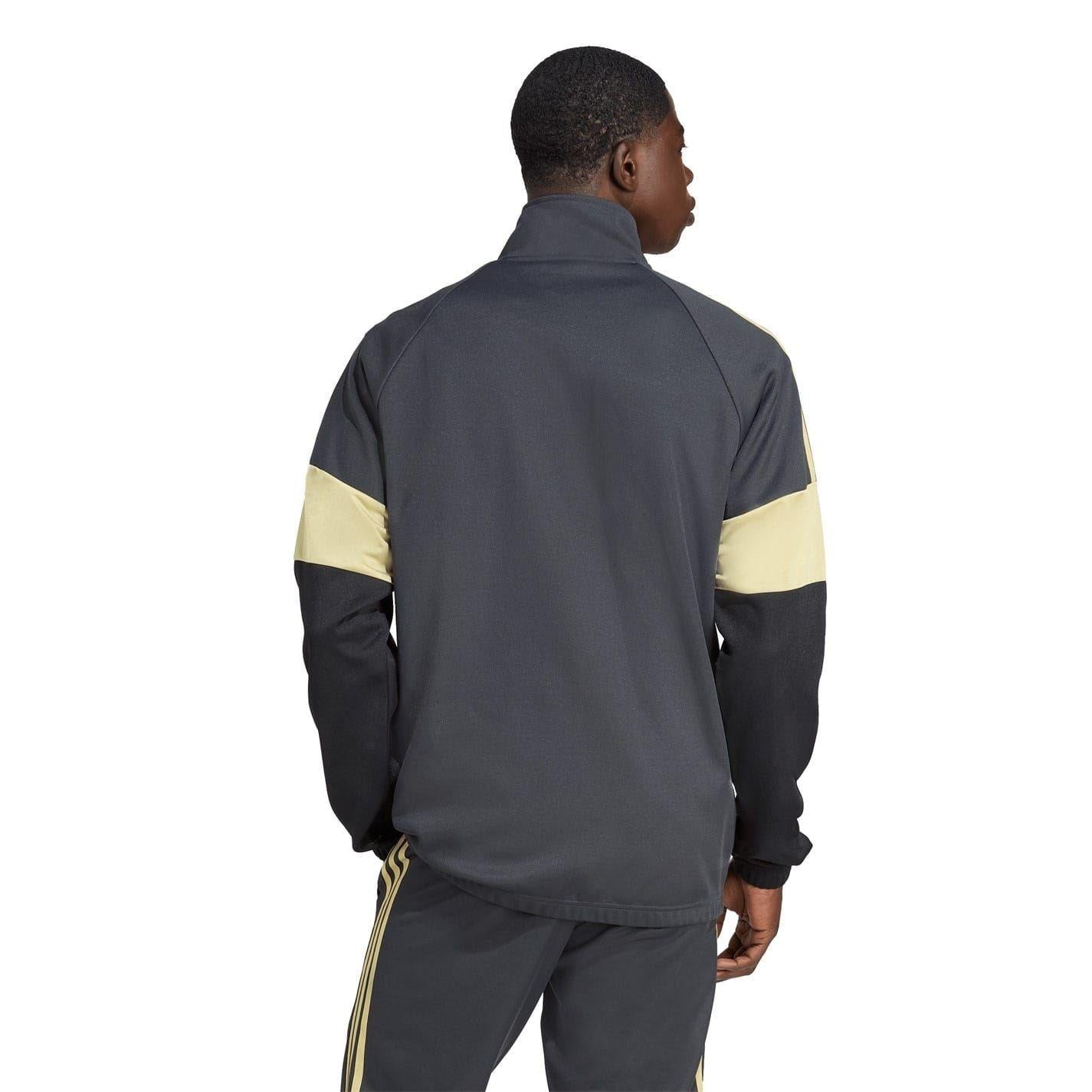 Black - Back - Adidas Mens Liverpool FC Track Jacket