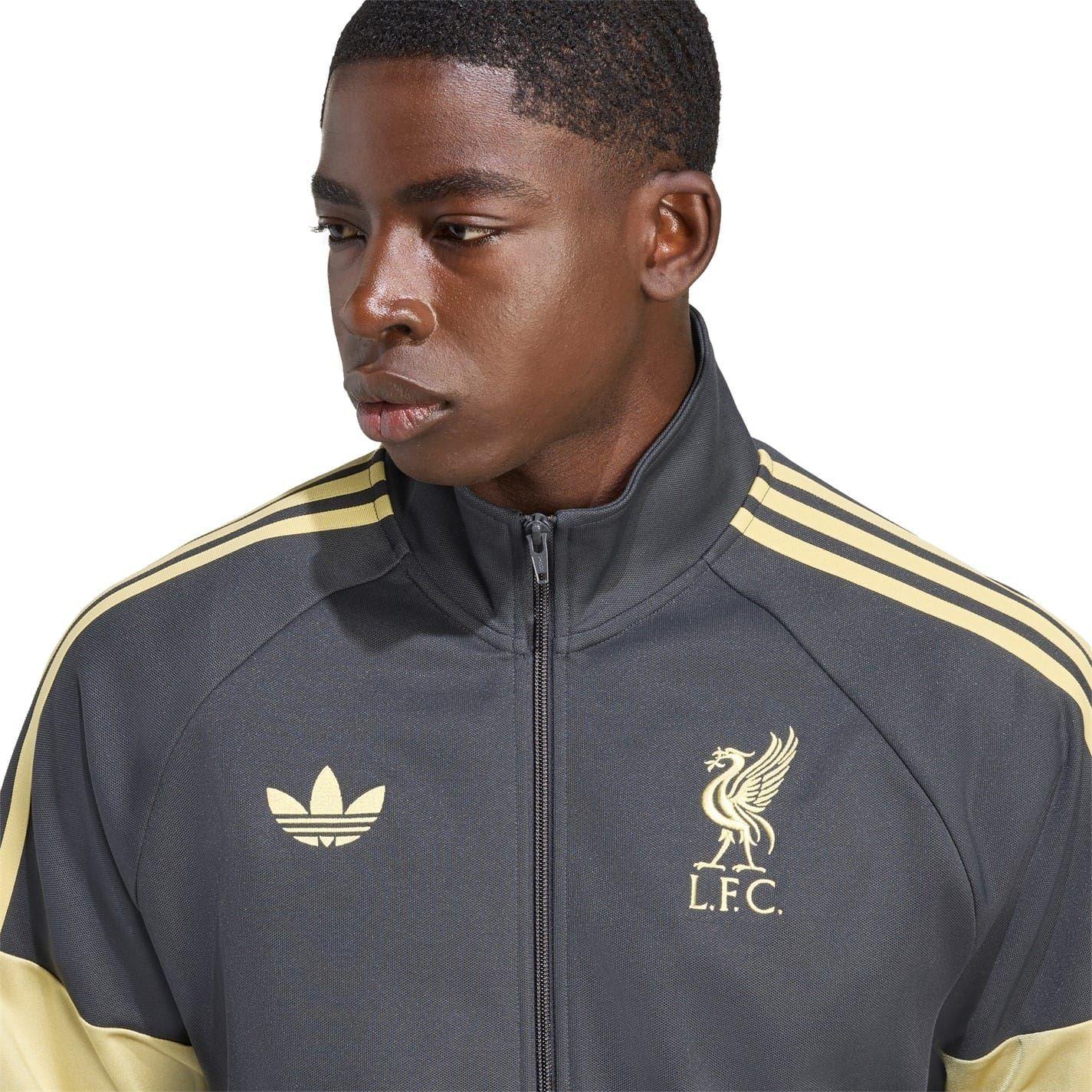 Black - Lifestyle - Adidas Mens Liverpool FC Track Jacket