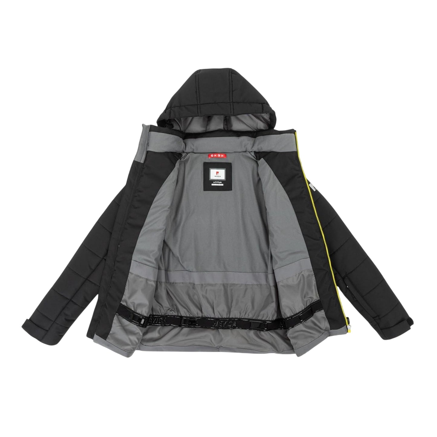 Black - Side - Nevica Childrens-Kids Moritz Padded Jacket