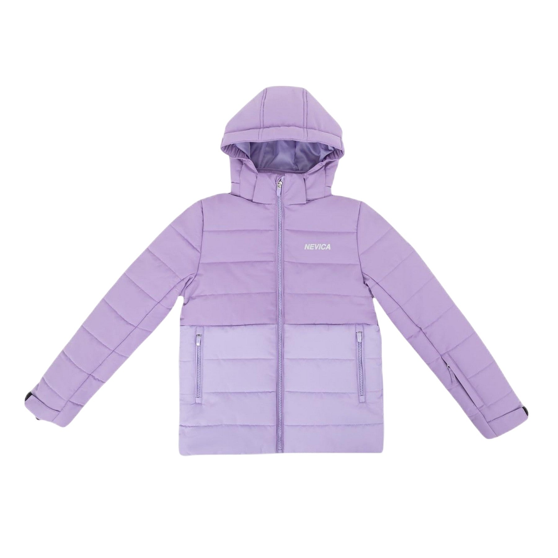 Lilac - Front - Nevica Childrens-Kids Moritz Padded Jacket