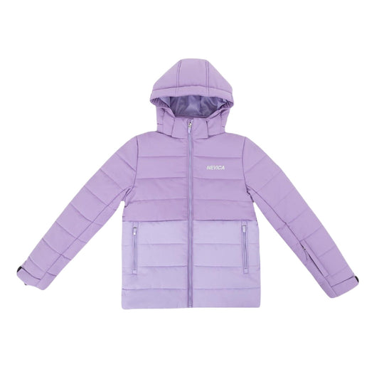 Lilac - Front - Nevica Childrens-Kids Moritz Padded Jacket
