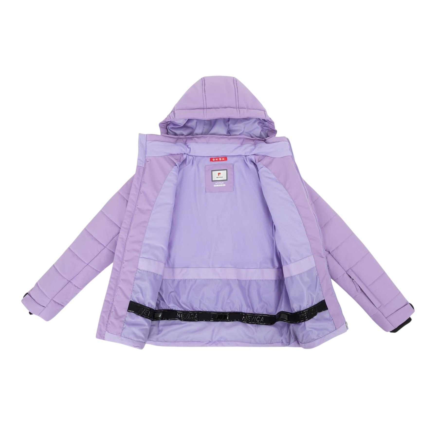 Lilac - Side - Nevica Childrens-Kids Moritz Padded Jacket
