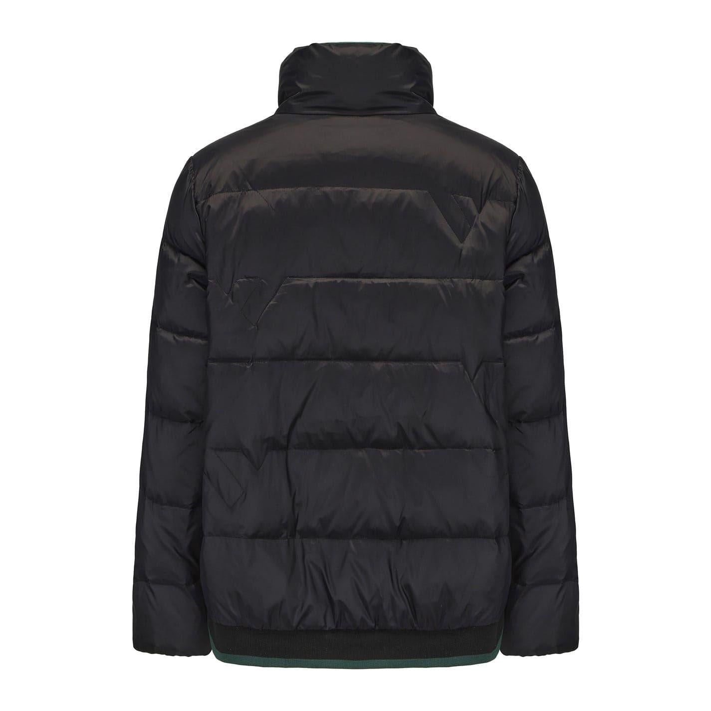Black - Back - Firetrap Womens-Ladies Reversible Lightweight Slim Down Jacket