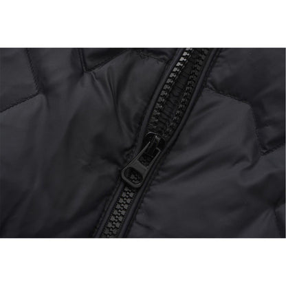 Black - Pack Shot - Firetrap Womens-Ladies Reversible Lightweight Slim Down Jacket