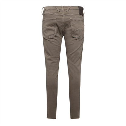 Beige - Back - Replay Mens Anbass Slim Jeans