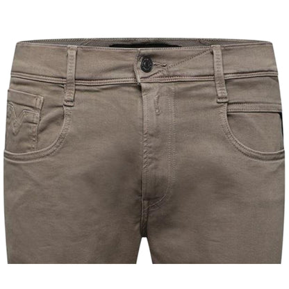 Beige - Lifestyle - Replay Mens Anbass Slim Jeans