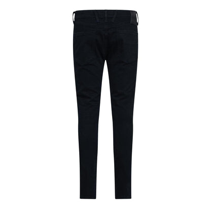 Blue - Back - Replay Mens Anbass Cotton Blend Slim Jeans