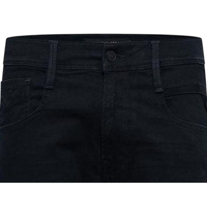 Blue - Lifestyle - Replay Mens Anbass Cotton Blend Slim Jeans