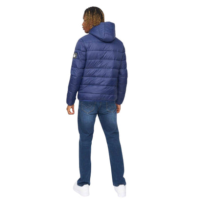 Blue - Back - Kings Will Dream Mens Polyester Puffer Jacket