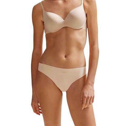Black - Side - Boss Womens-Ladies Laser Cut Briefs
