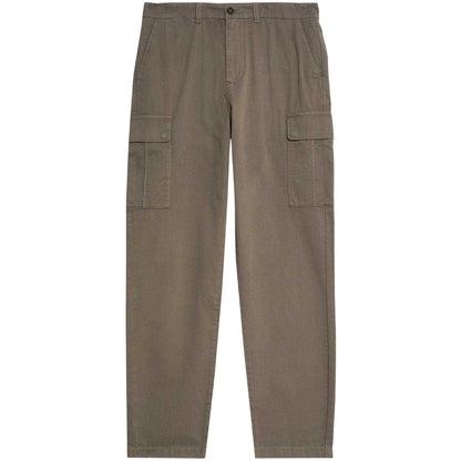 Khaki Ash - Front - Lyle & Scott Mens Relaxed Fit Cargo Trousers