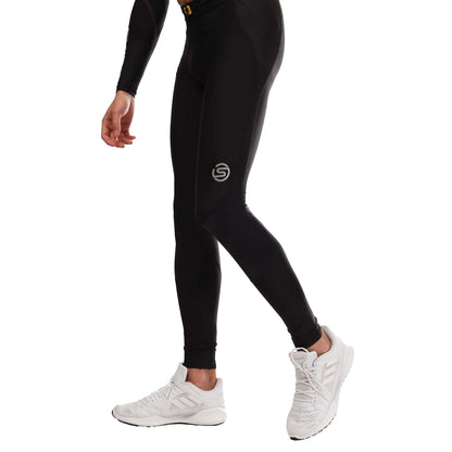 Black - Side - Skins Mens Series-3 Long Tights