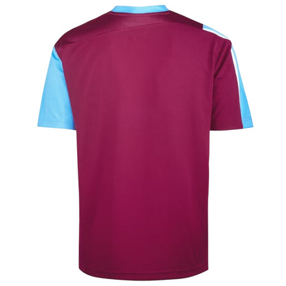 Claret-Blue - Back - Score Draw Mens 2005 West Ham United FC Football Shirt